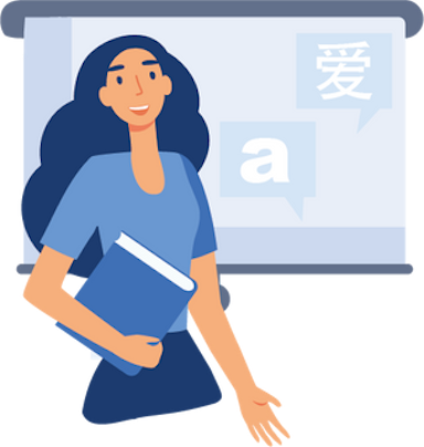 Expert Instructors in Your Desired Languages Icon